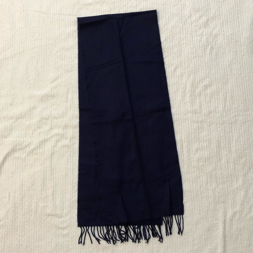 Kennedy Scotland | Navy Cashmere Scarf
